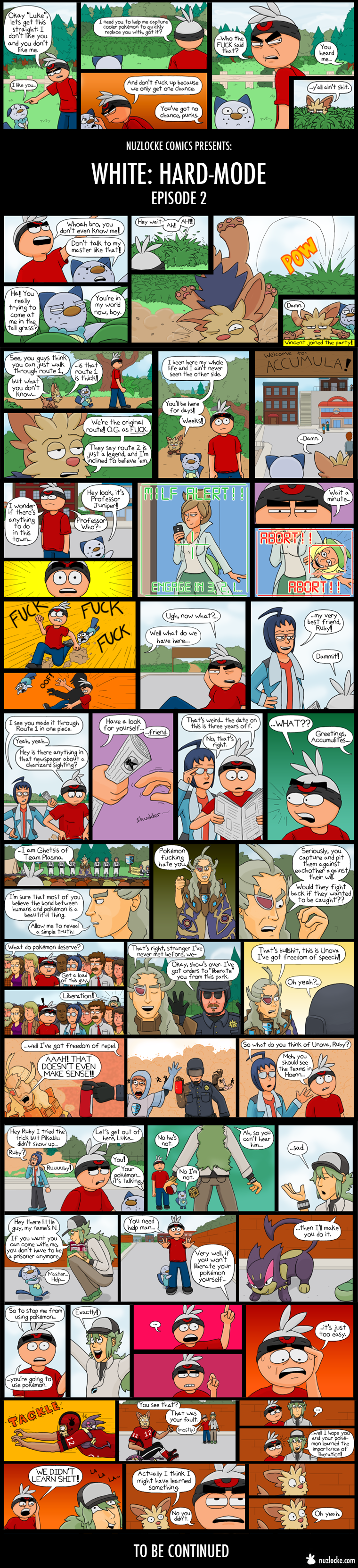 Pokemon: Hard-Mode - Nuzlocke Comics